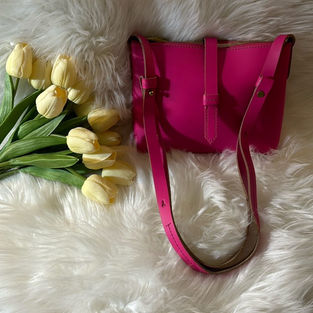 J.CREW Parker 🌸 Leather Crossbody Bag
